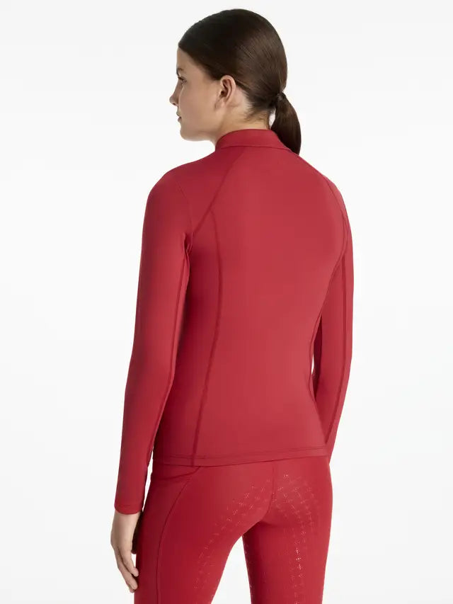 LEMIEUX YOUNG RIDER CHILLI Base Layer - Equestrian Long Sleeve UV Protection