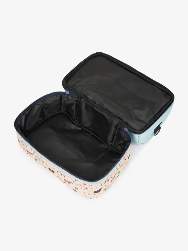 LEMIEUX MINI HOLDALL AQUA: Open Lunch Bag with Mini Pony Design - Versatile Storage for Kids' Essentials