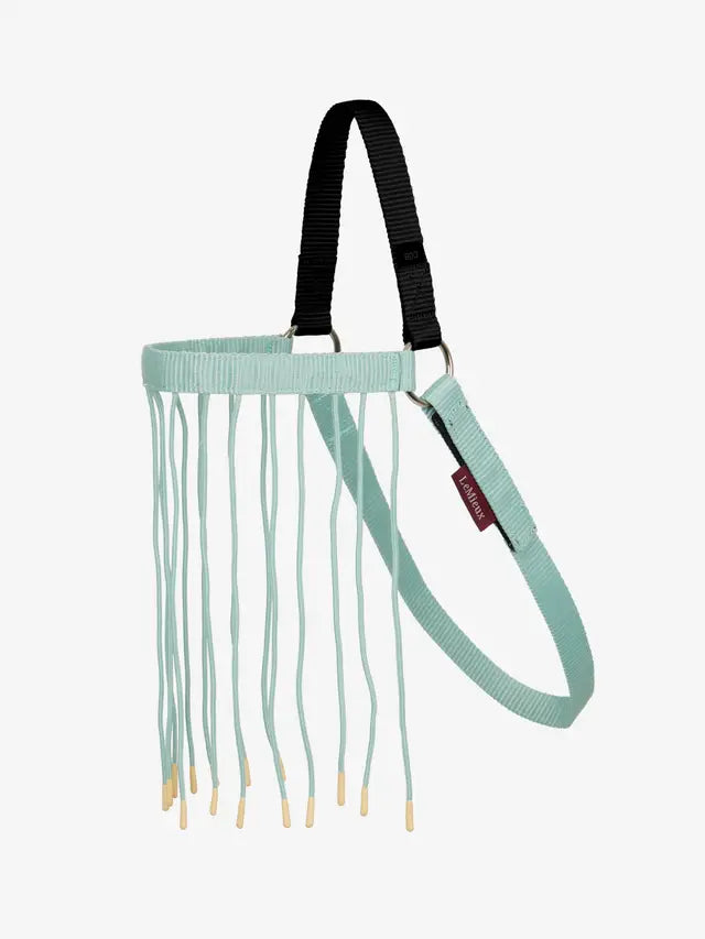 LEMIEUX Fly Fringe AQUA - Horse Fly Protection, Aqua Blue Fly Mask