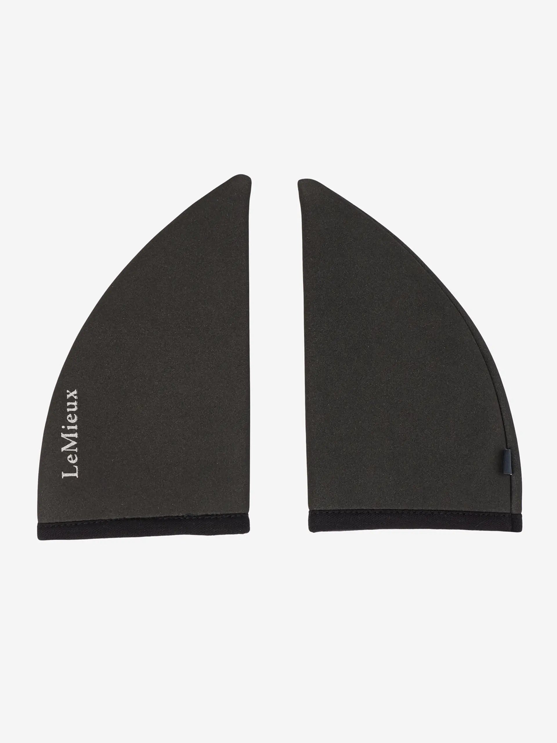 LeMieux Acoustic Fly Hood Inserts - Black for Horses | Sound Dampening Ear Plugs