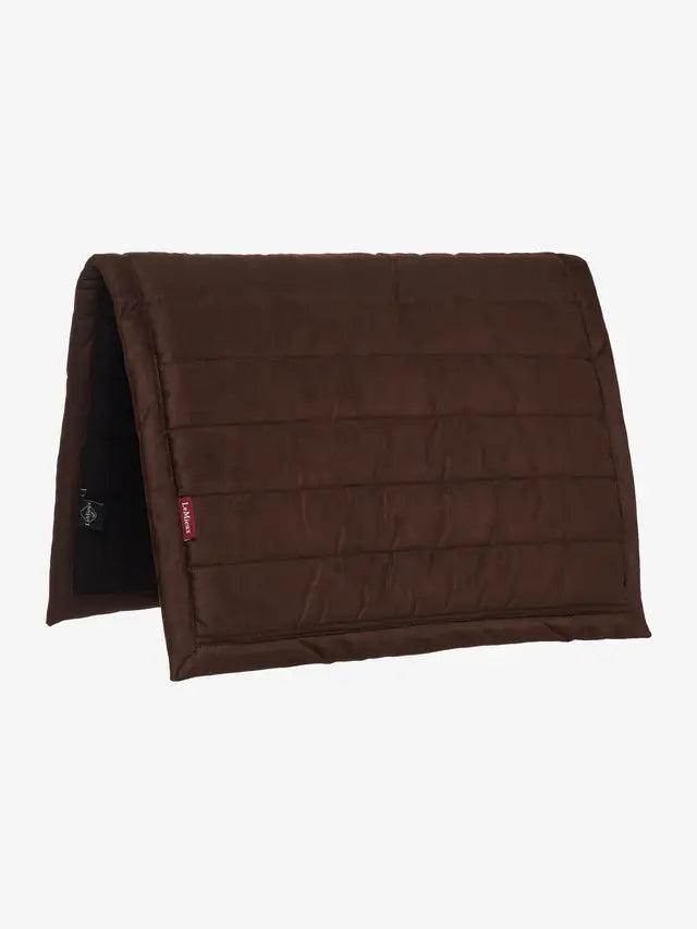 LEMIEUX Pillow Pad Brown: Comfortable Quilted Horse Saddle Pad - Equiflair