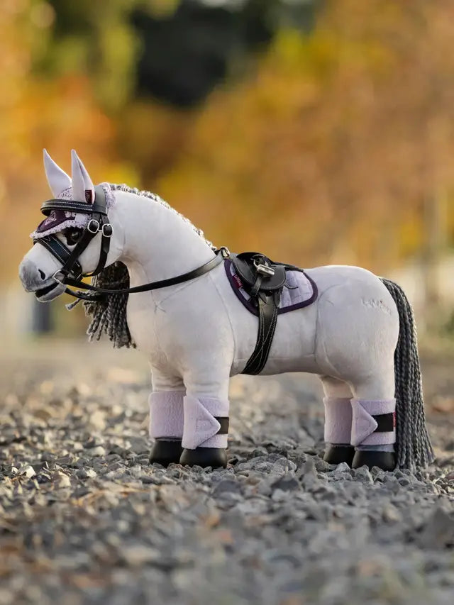 LEMIEUX Toy Pony Lilac Saddle Pad from Equiflair - Miniature Riding Accessory