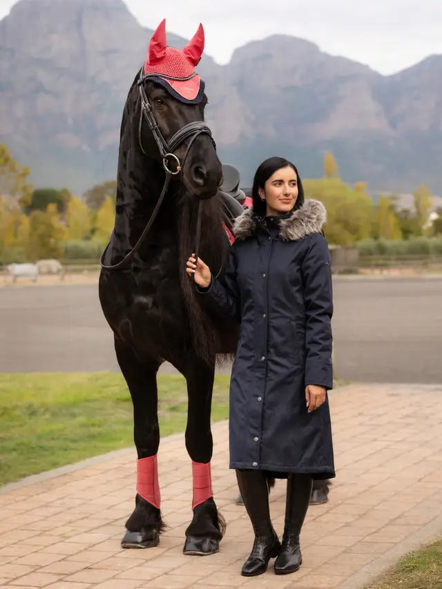 LeMieux Anya Waterproof Riding Coat Navy