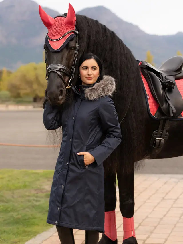 LeMieux Anya Waterproof Riding Coat Navy