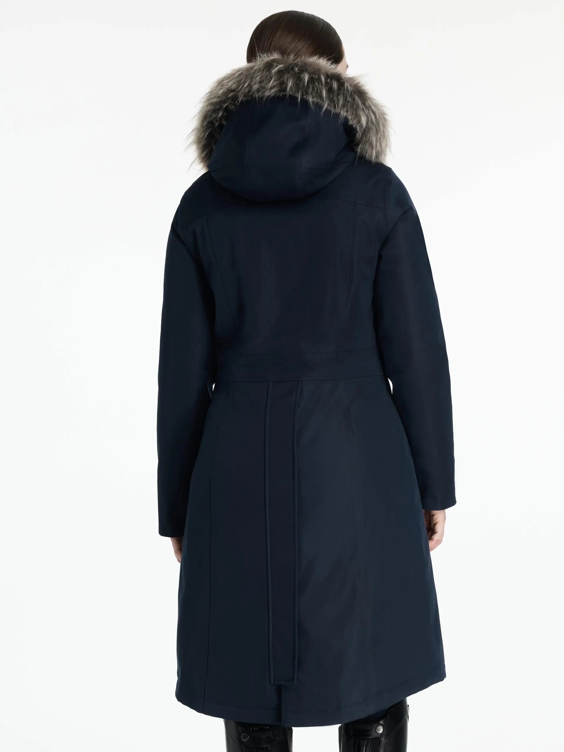 LeMieux Anya Waterproof Riding Coat Navy