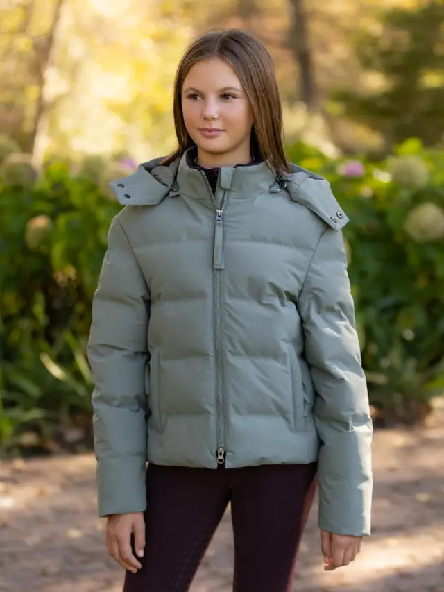 LeMieux Young Rider Daisy Waterproof Coat Rosemary