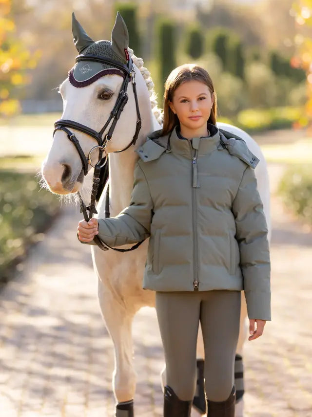 LeMieux Young Rider Daisy Waterproof Coat Rosemary
