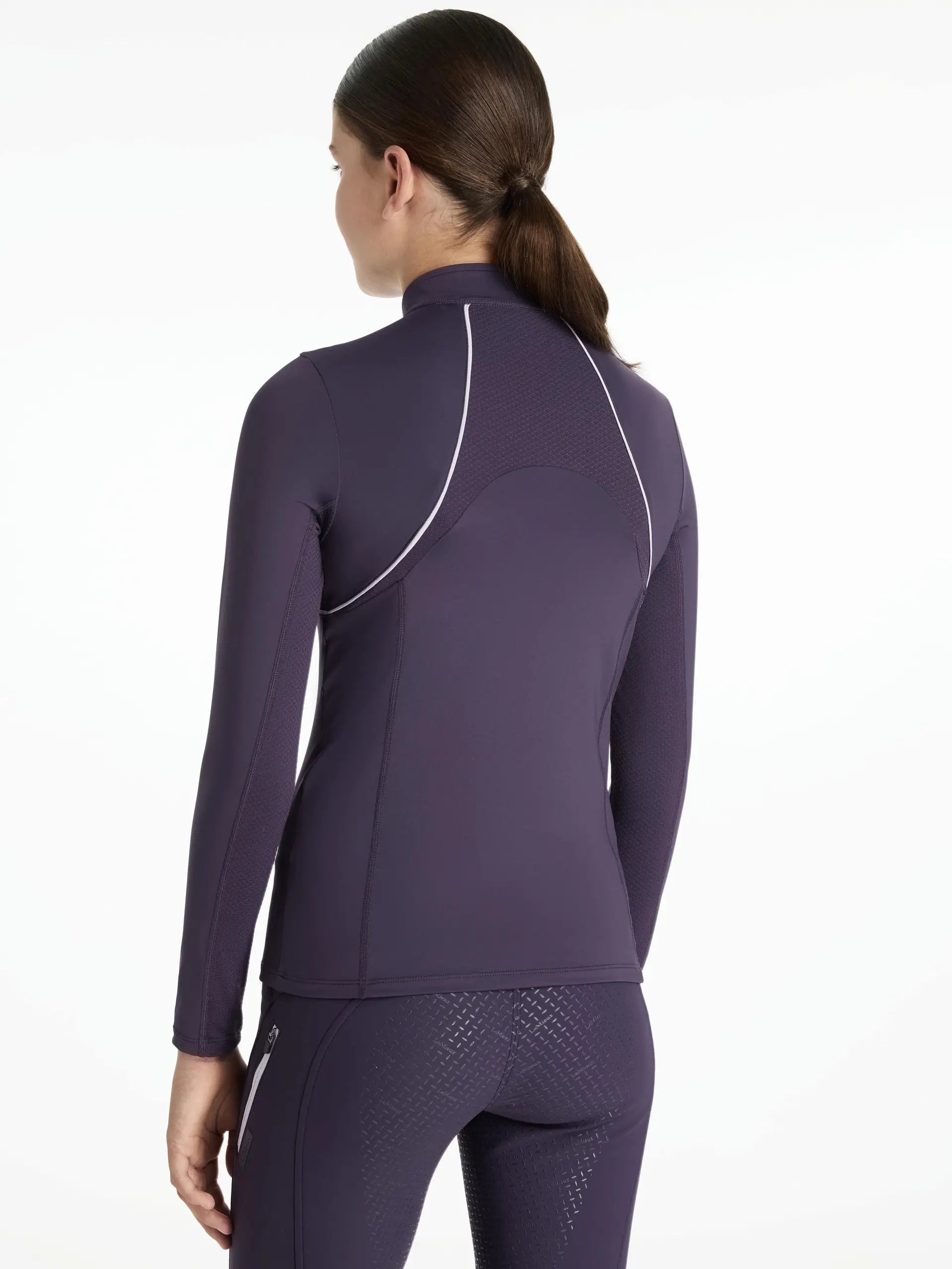 LeMieux Young Rider Mia Mesh Base Layer Juniper
