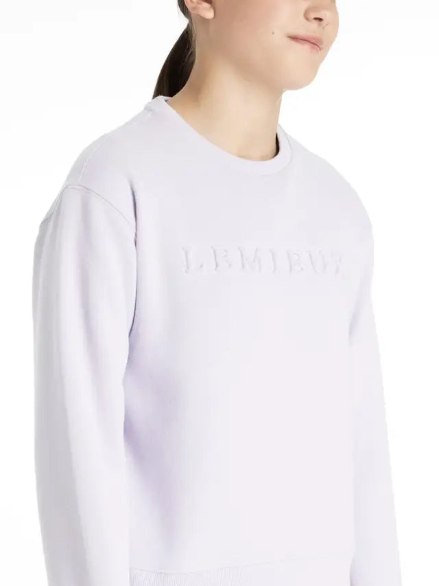 LeMieux Young Rider Carmen Crew Sweat Lilac