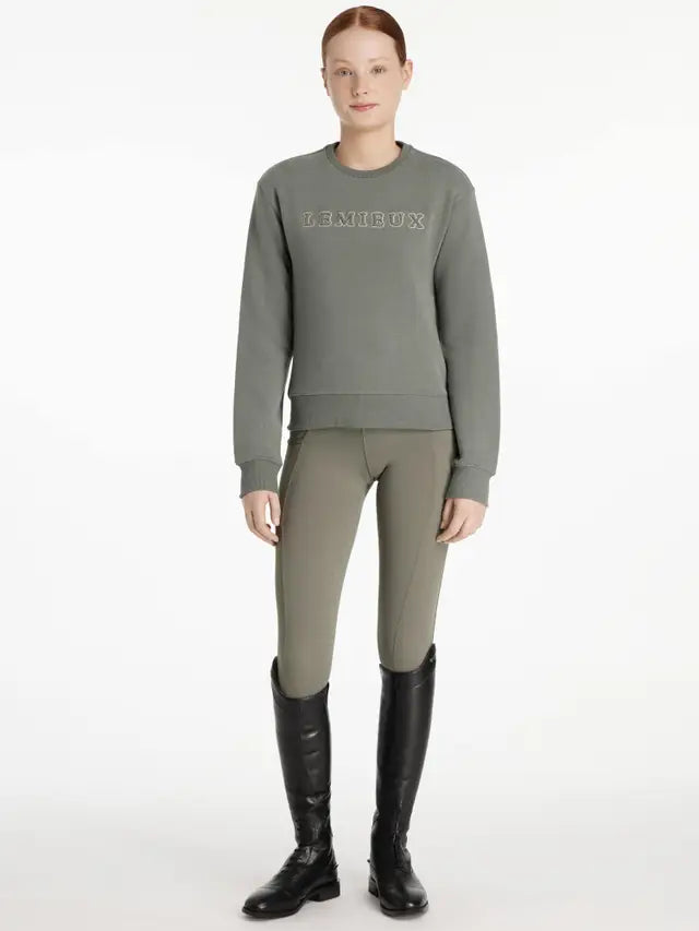 LeMieux Young Rider Carmen Crew Sweat Rosemary