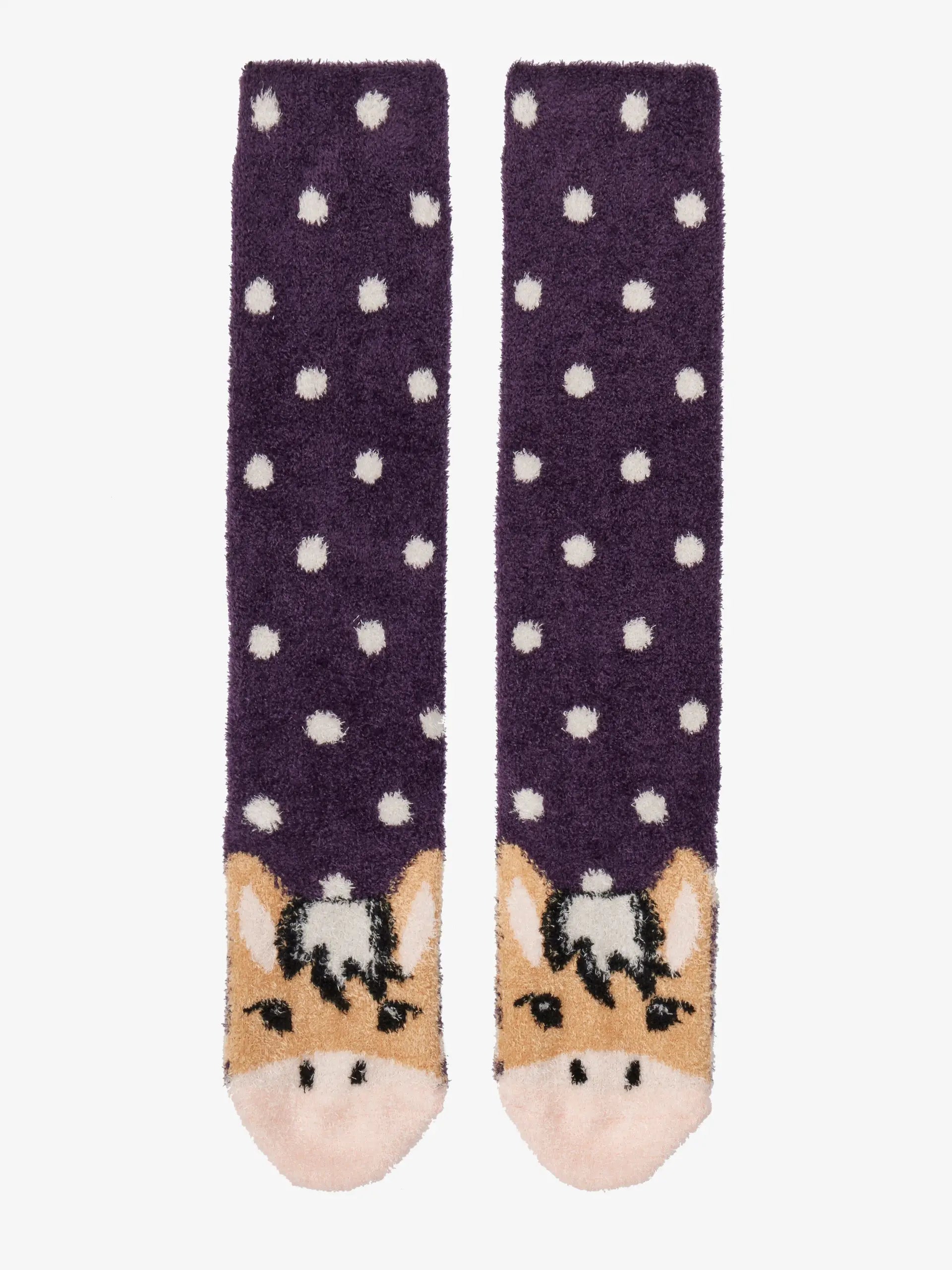LeMieux Fluffy Character Socks Fjord