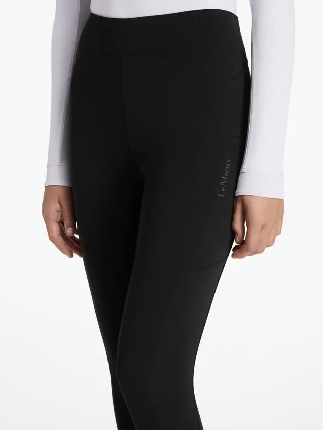 LeMieux Young Rider Nell Brushed Pull Ons Black