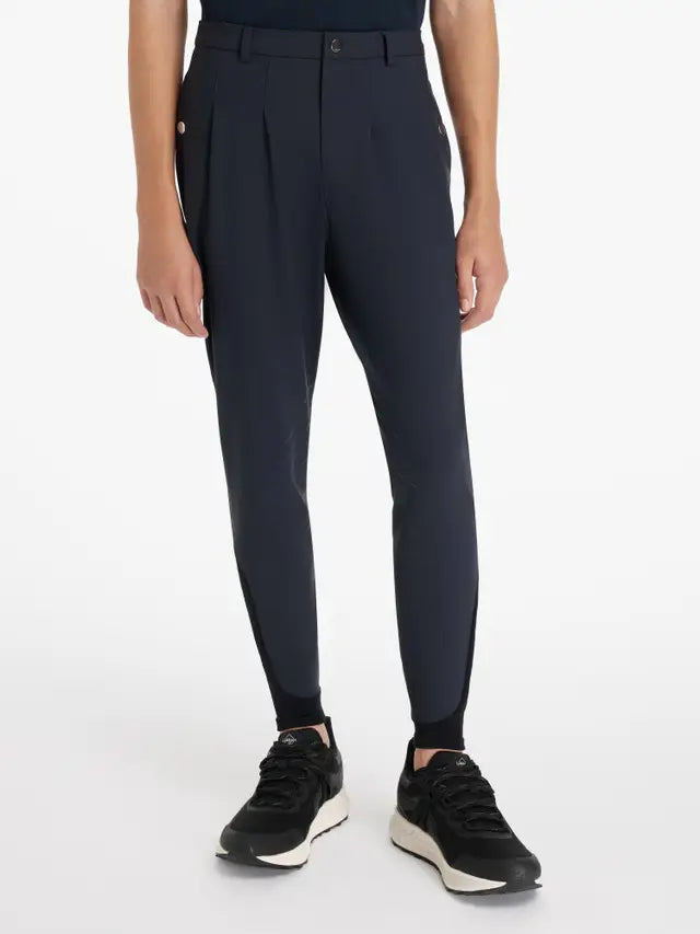 LeMieux Young Rider Boys Classique Breeches - Navy Blue Equestrian Riding Pants for Kids, Boys Horse Riding Apparel