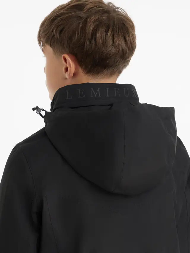 LeMieux Young Rider Boys Waterproof Team Jacket Black