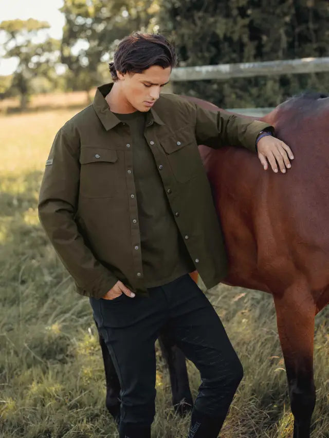 LEMIEUX Mens Showerproof Alpine Shacket: Stylish Outdoor Jacket by Equiflair