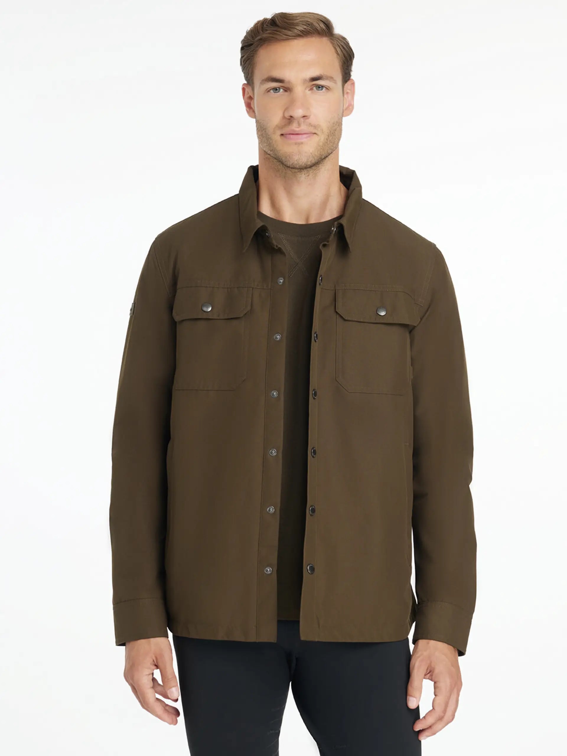 Equiflair Men's Showerproof Alpine Shacket: Stylish, Water-Resistant Jacket for Outdoor Adventures. #MensShacket #Equiflair