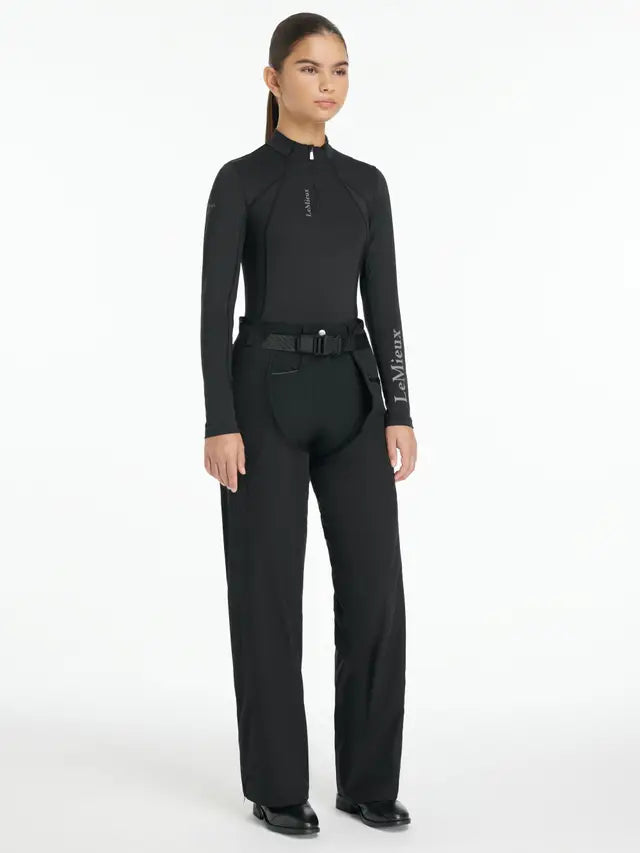 LeMieux Young Rider Stormwear Waterproof Chaps Black
