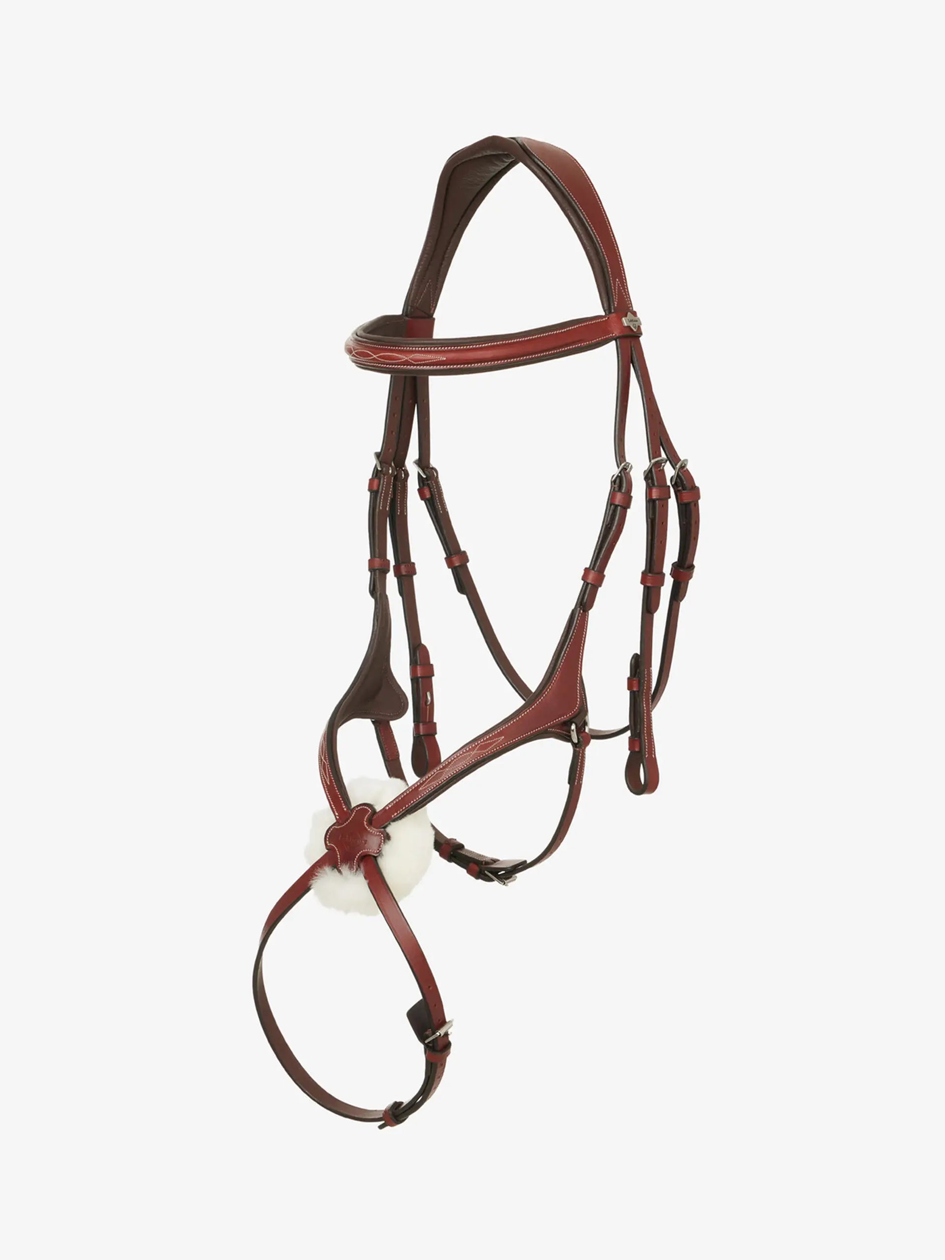 LeMieux Kudos Grackle Bridle Chestnut