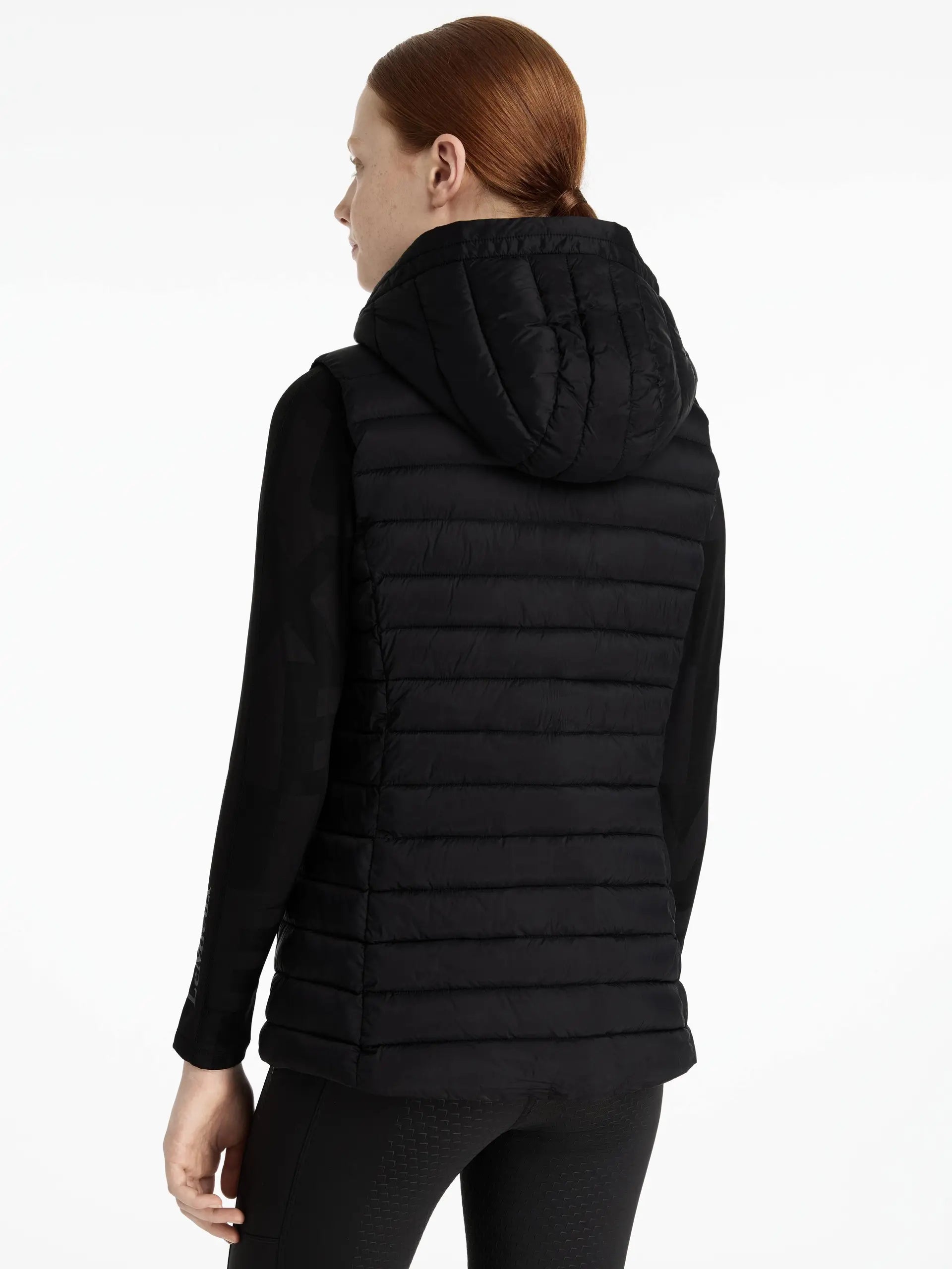 LeMieux Young Rider Ruby Puffer Gilet Black