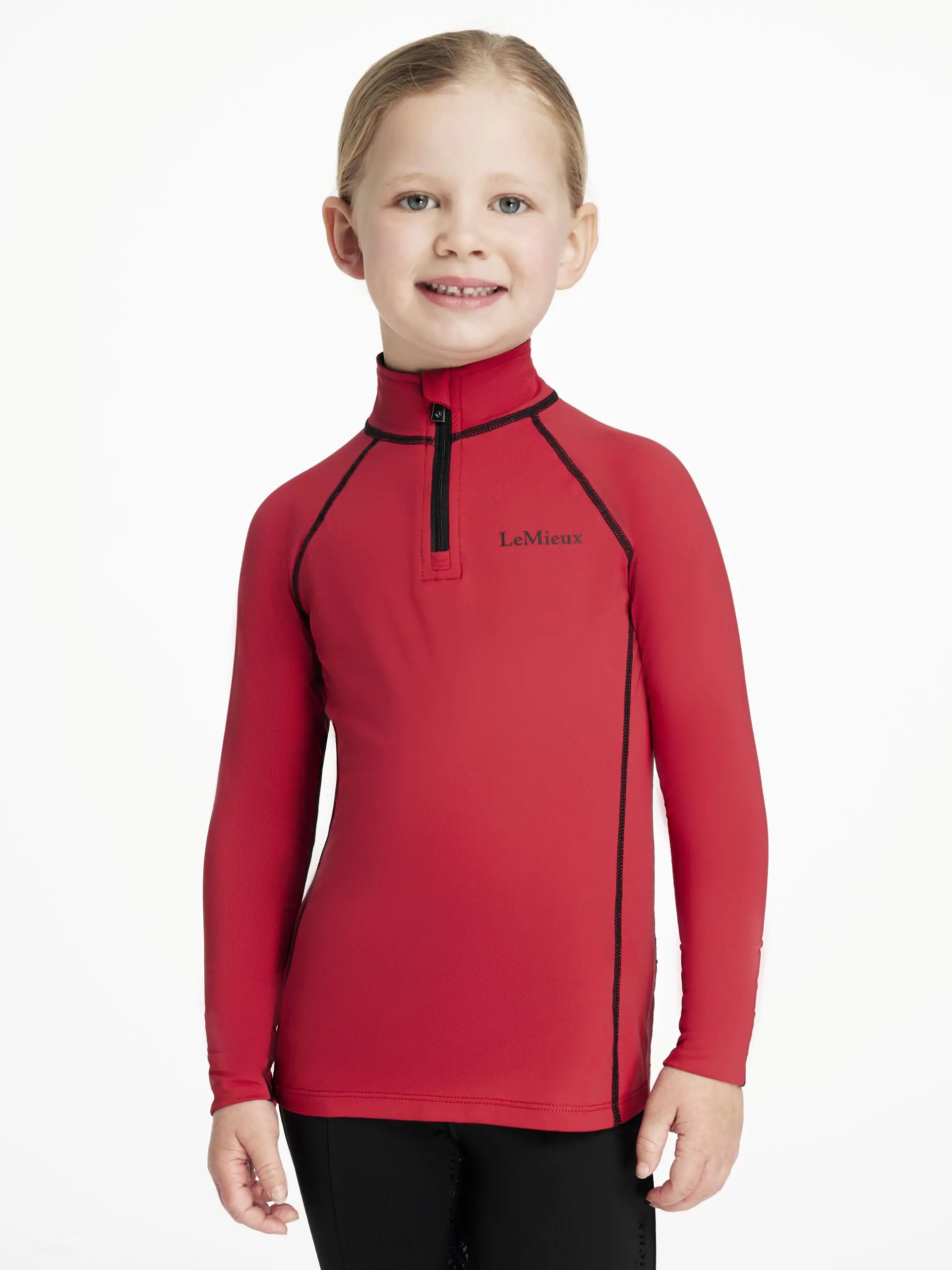 Lemieux Mini Classique Chilli Base Layer for Kids | Equestrian Riding Top