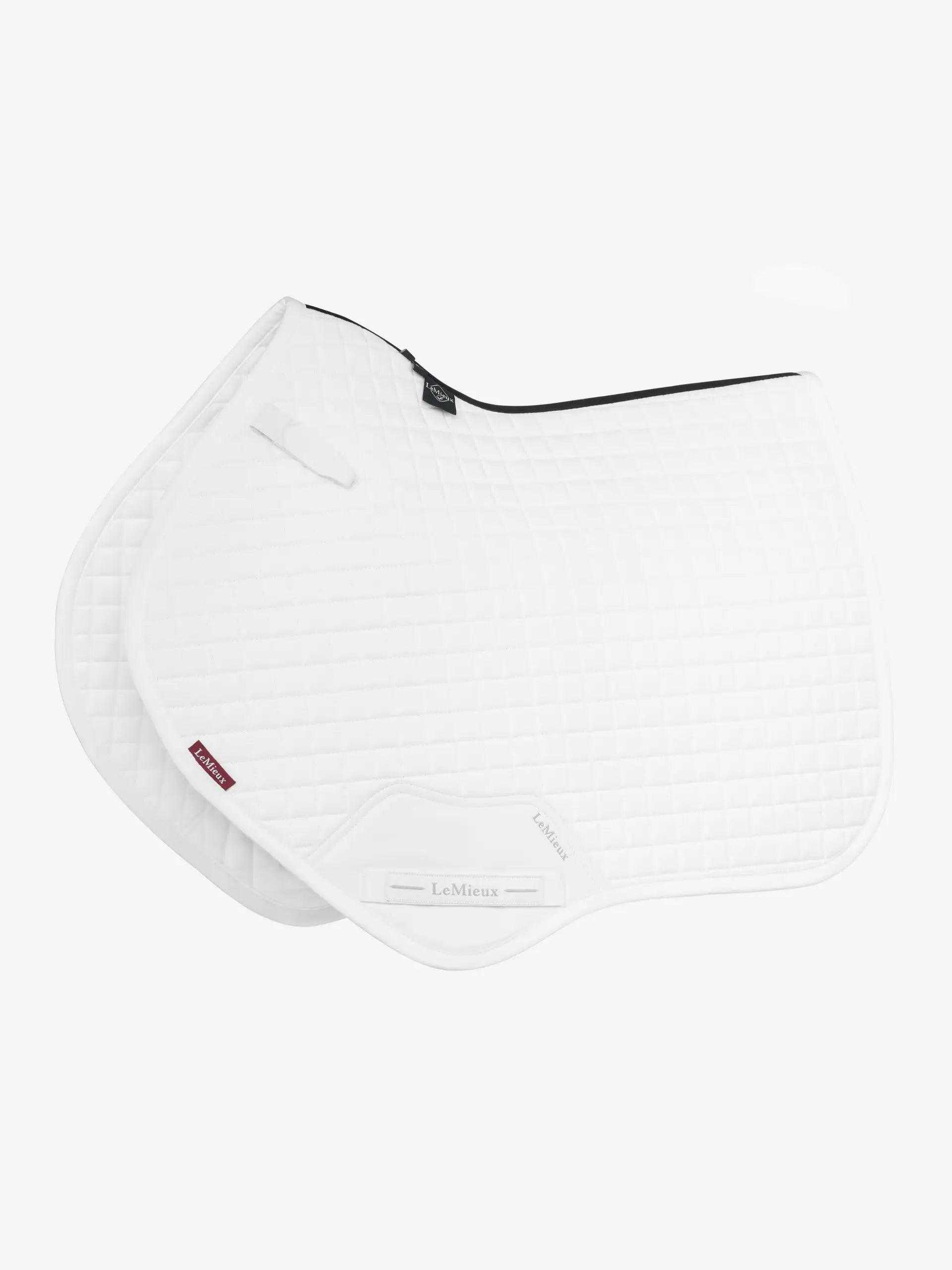 LeMieux White Close Contact Saddle Pad for Horse Riding | Equestrian Equipment