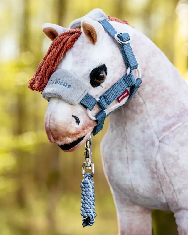 LeMieux Toy Pony Vogue Headcollar & Leadrope Ice Blue