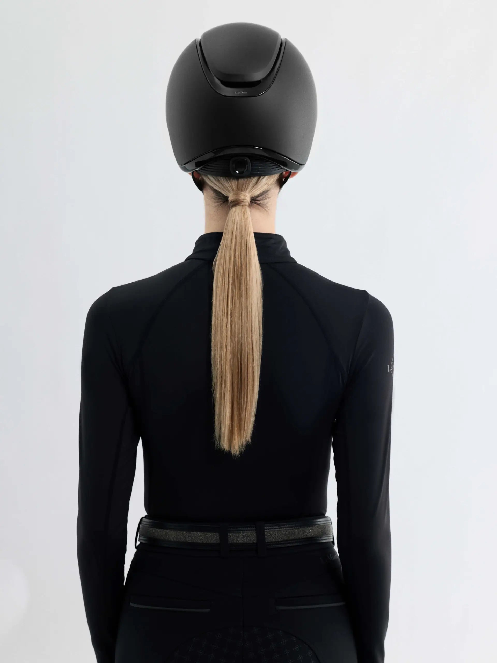 LeMieux Verv Competition Riding Helmet Black Matte