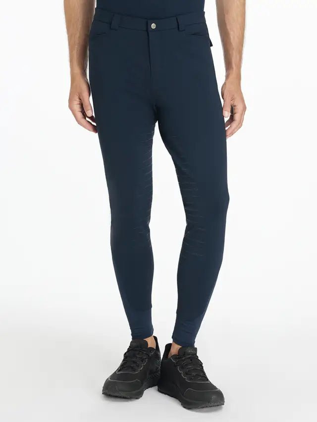 LeMieux Mens Full Seat Sports Breech Navy | Equiflair