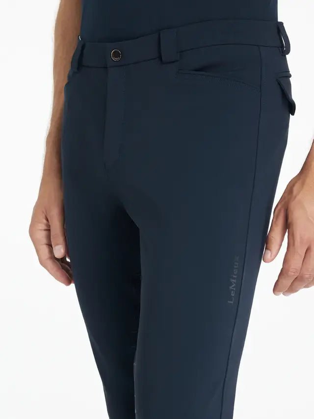LeMieux Mens Full Seat Sports Breech Navy | Equiflair
