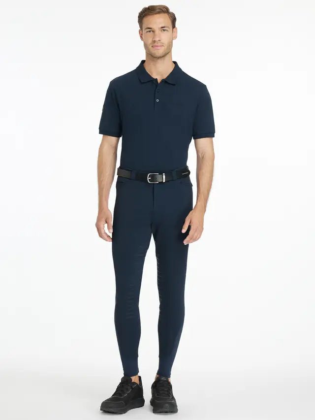 LeMieux Mens Full Seat Sports Breech Navy | Equiflair
