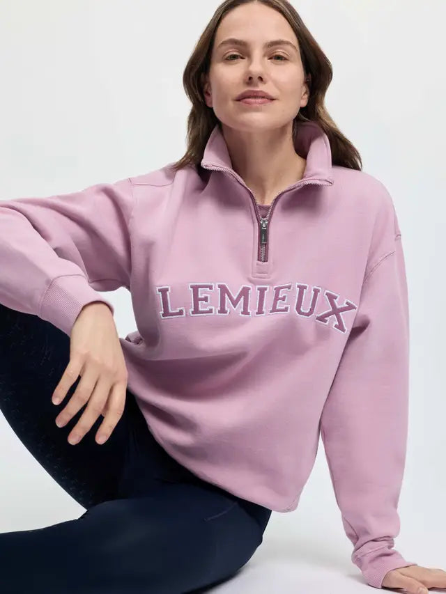 LeMieux Kelsie Quarter Neck Sweat Fondant