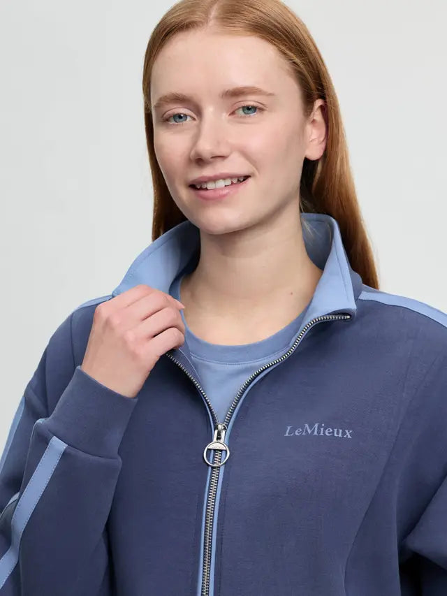 LeMieux Connie Half Zip Sweat Shadow