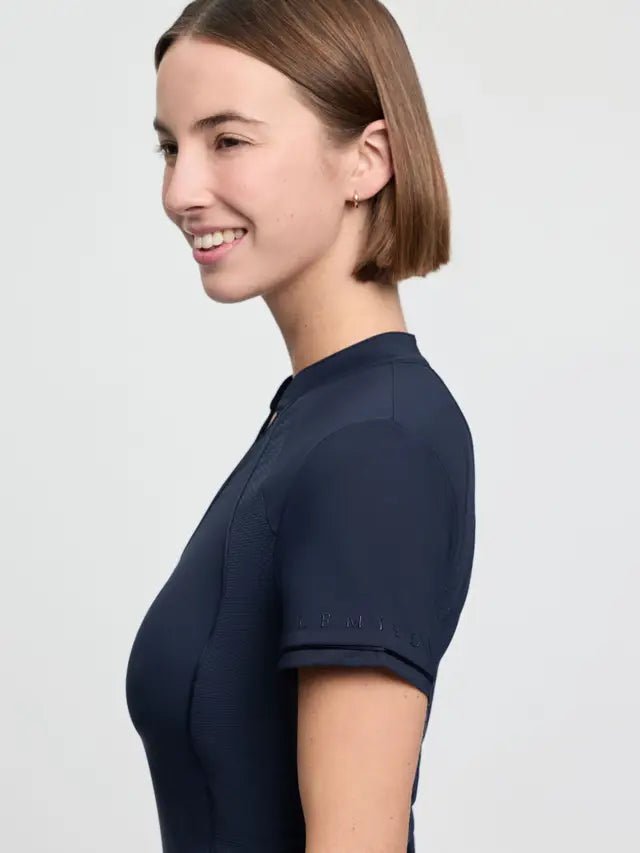 LeMieux Lisa Mesh Base Layer Navy | Equiflair
