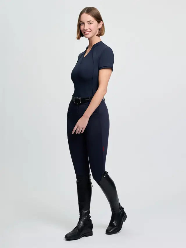 LeMieux Lisa Mesh Base Layer Navy