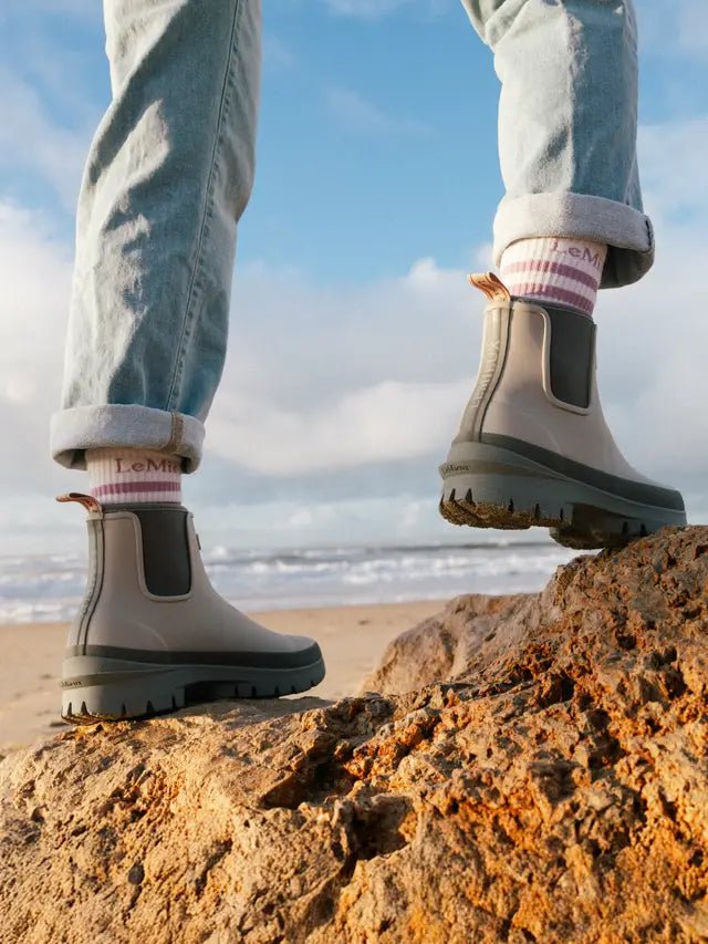 LeMieux Bramshaw Chelsea Welly Stone | Equiflair