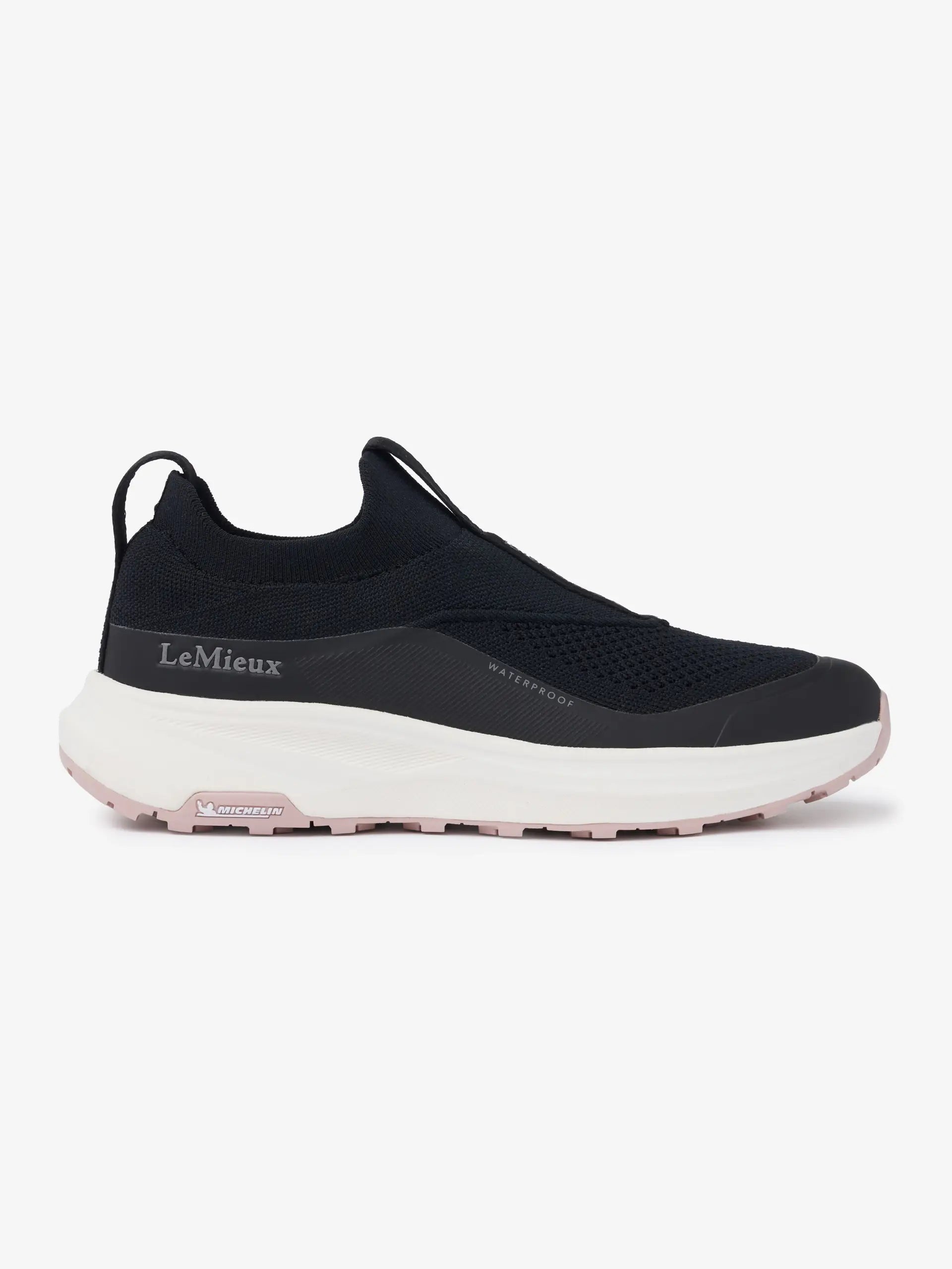 LeMieux Kanta Slip On Waterproof Trainers Black | Equiflair