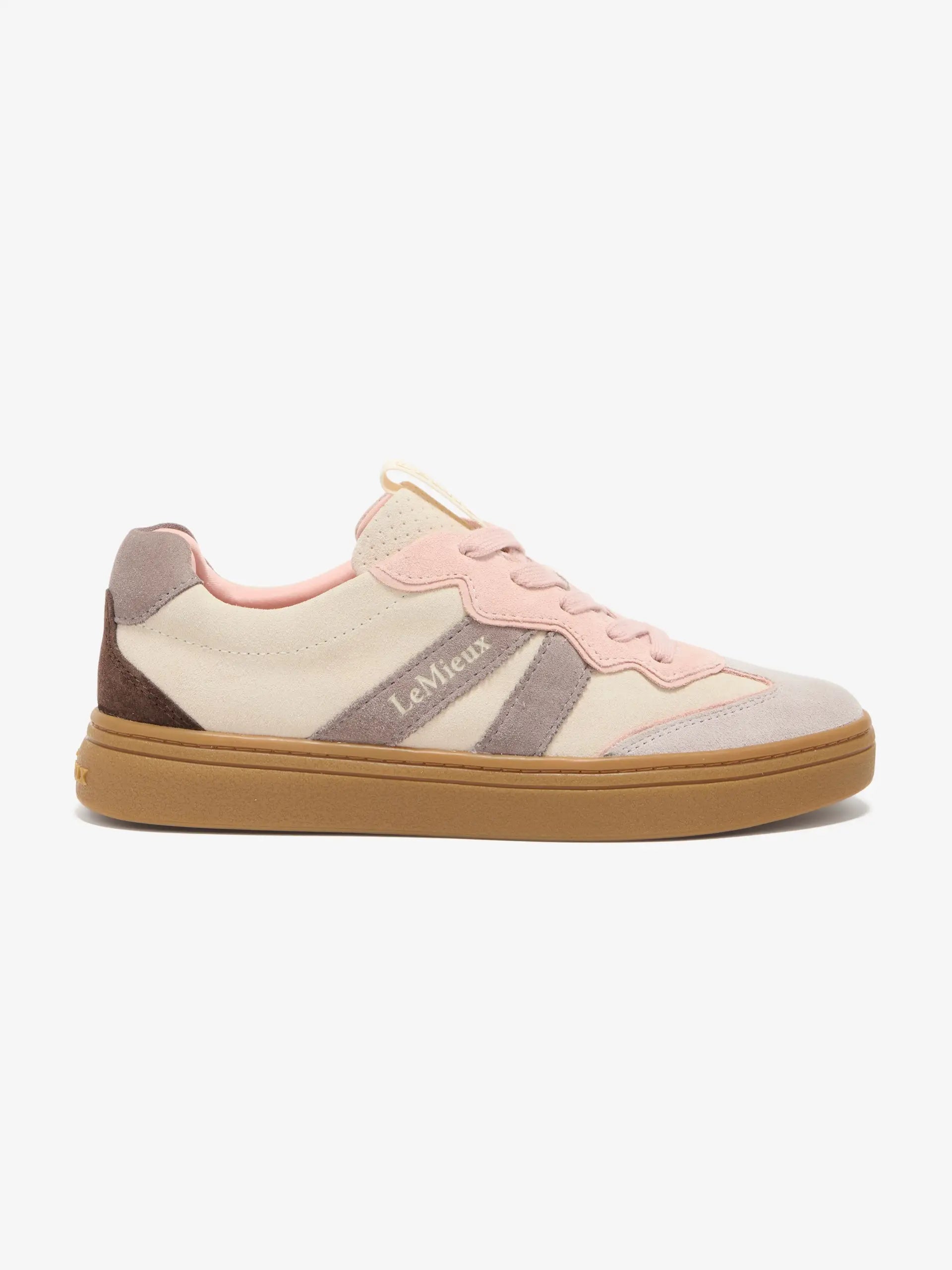 LeMieux Stockbridge Suede Lifestyle Trainers Stone | Equiflair