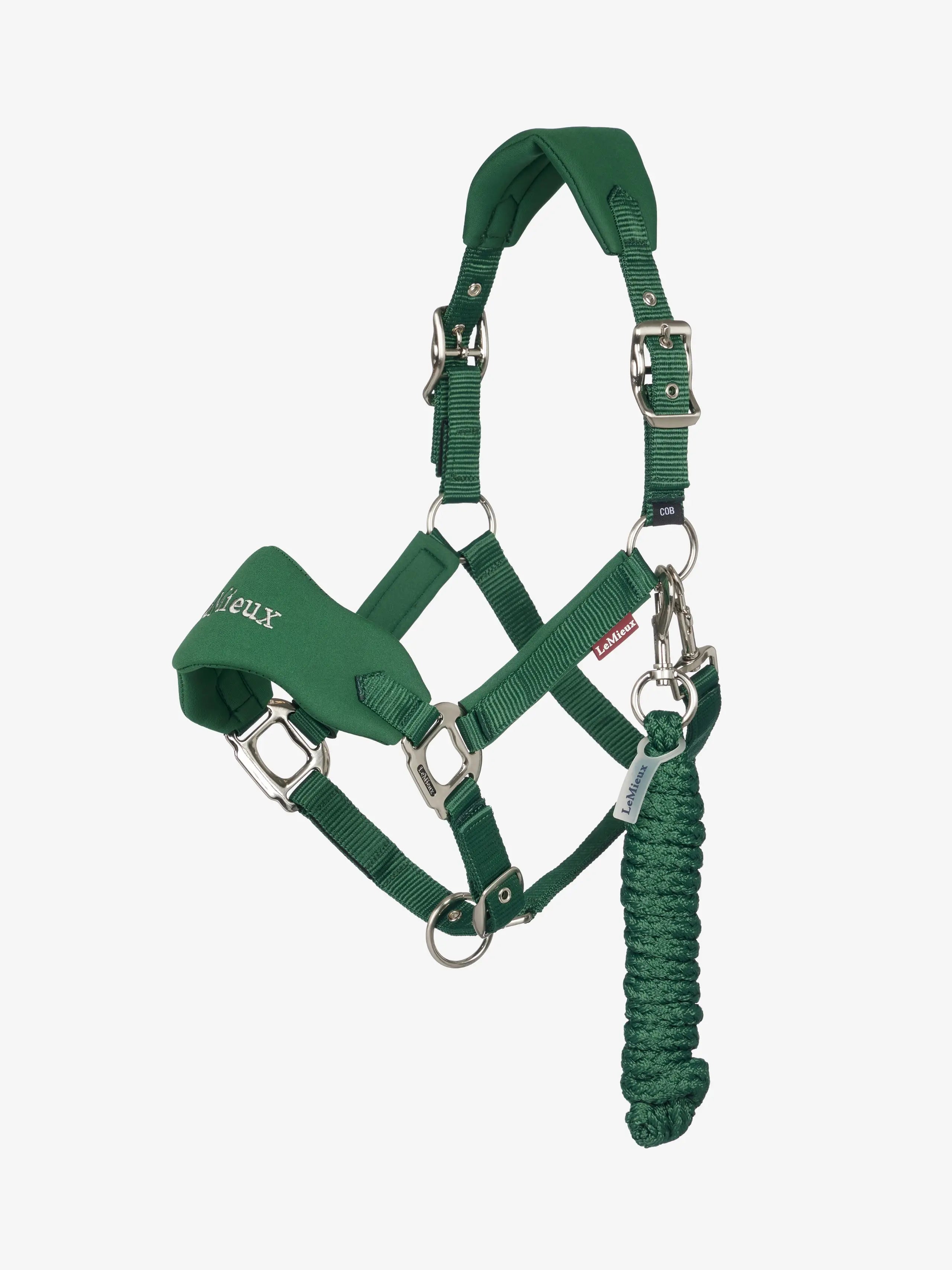 LeMieux Breakaway Vogue Headcollar Hunter Green