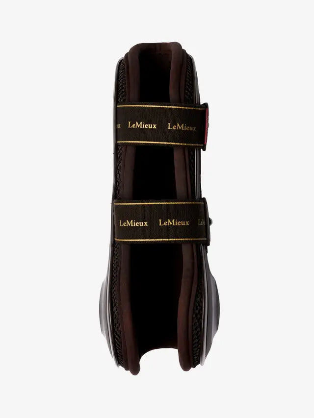 LeMieux Impact Pro Tendon Boot Brown for horses | Shock-absorbing equestrian leg protection