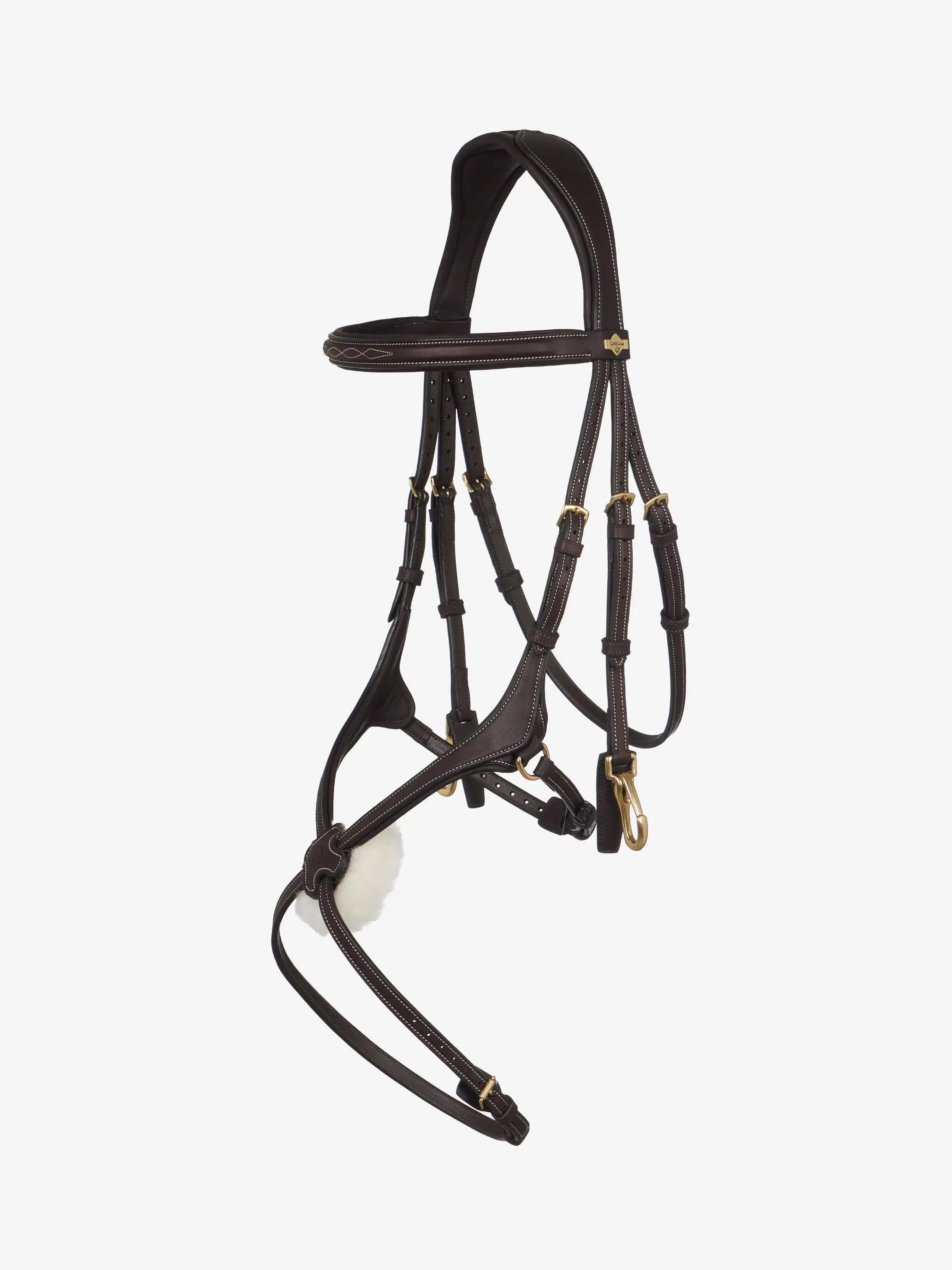 LeMieux Kudos Grackle Work Bridle Brown