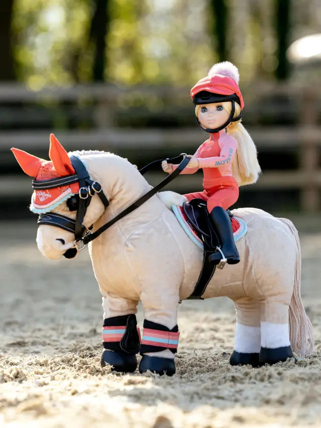 LeMieux Harlow Toy Pony Pad Coral Crush