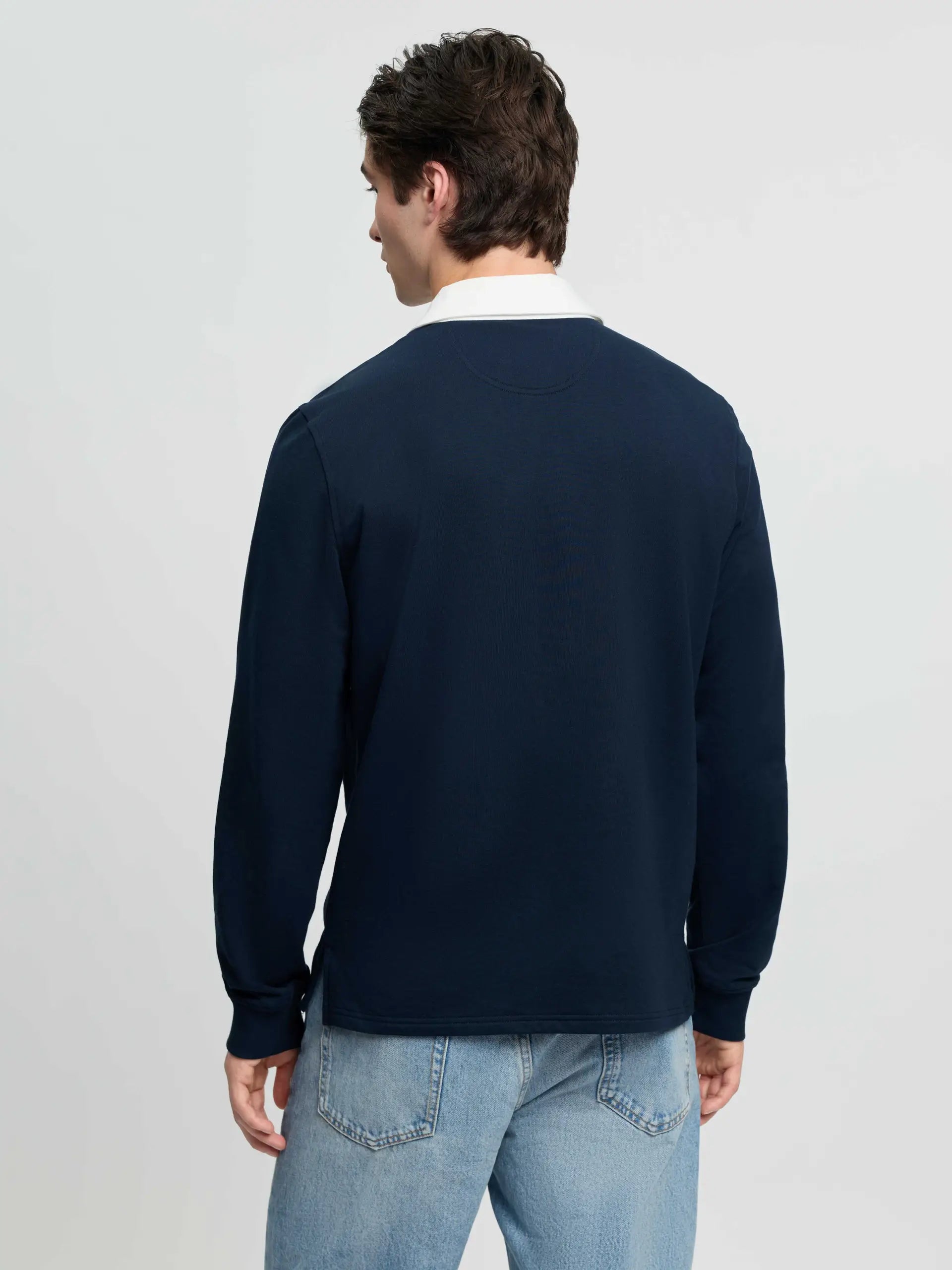 LeMieux Mens Rugby Shirt Navy