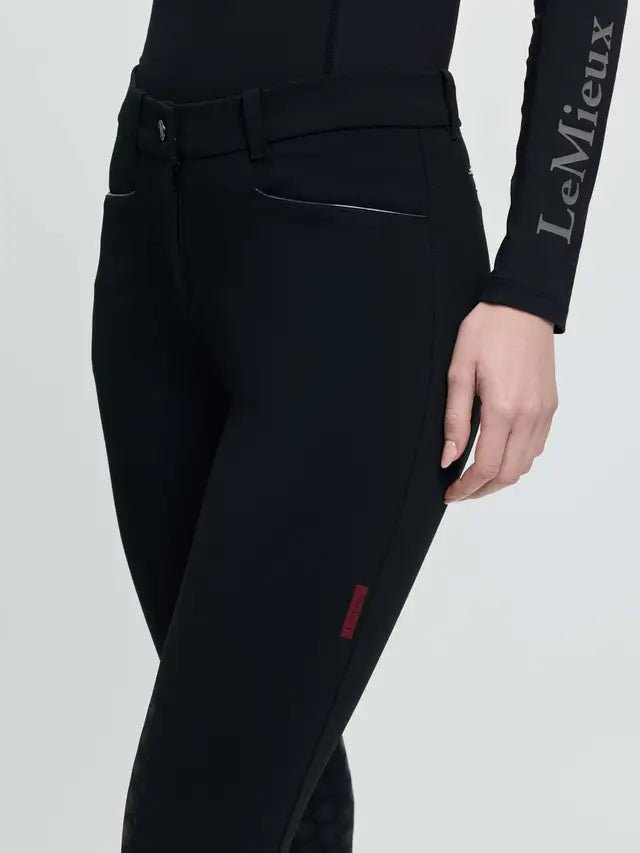 LeMieux Imogen Knee Grip Breeches Black | Equiflair