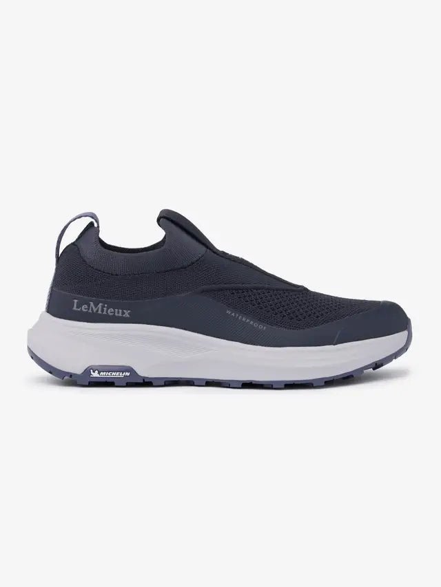 LeMieux Kanta Slip On Waterproof Trainers Navy | Equiflair