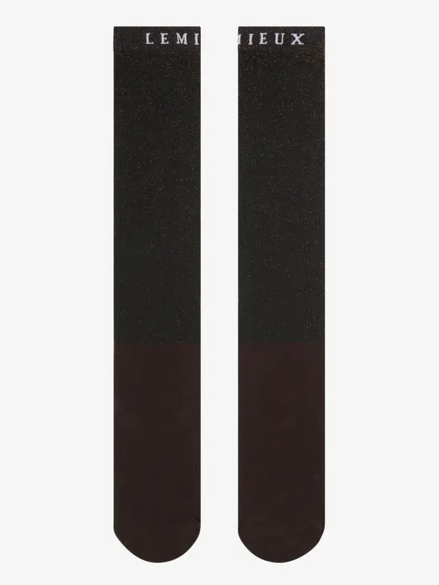 LeMieux Brilliance Competition Socks Espresso