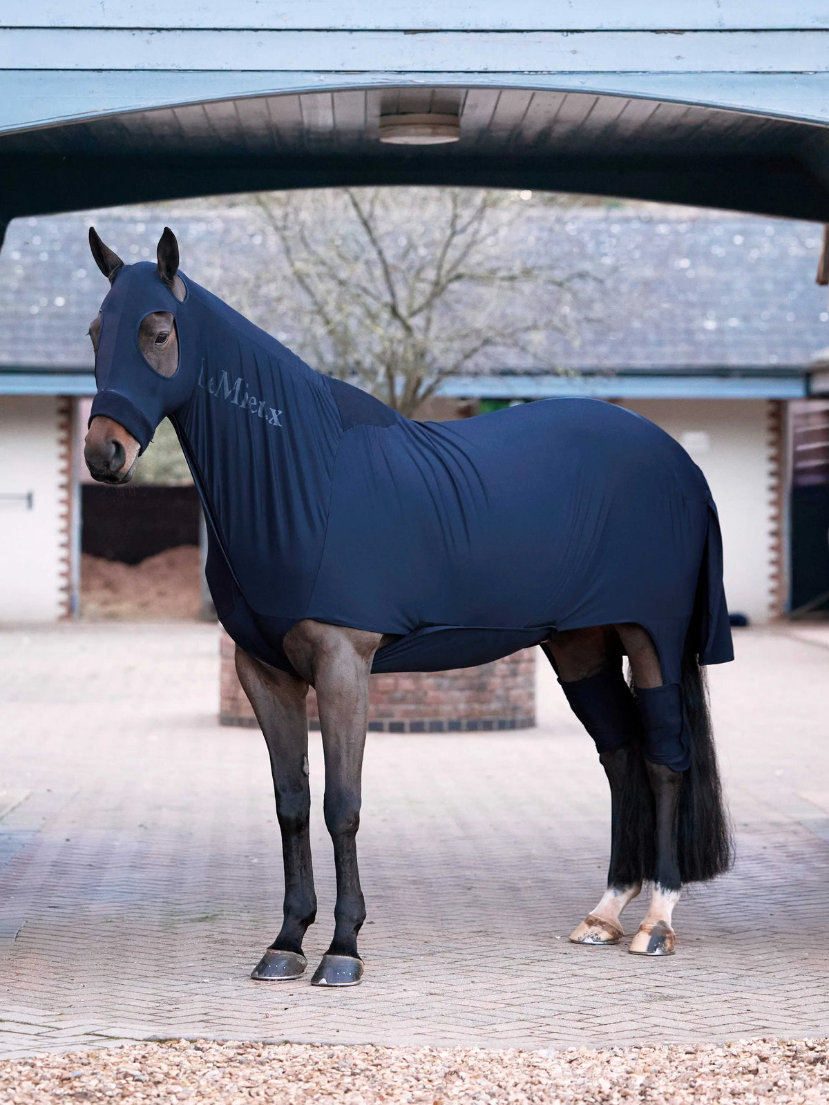 LeMieux Stretch Show Rug Navy