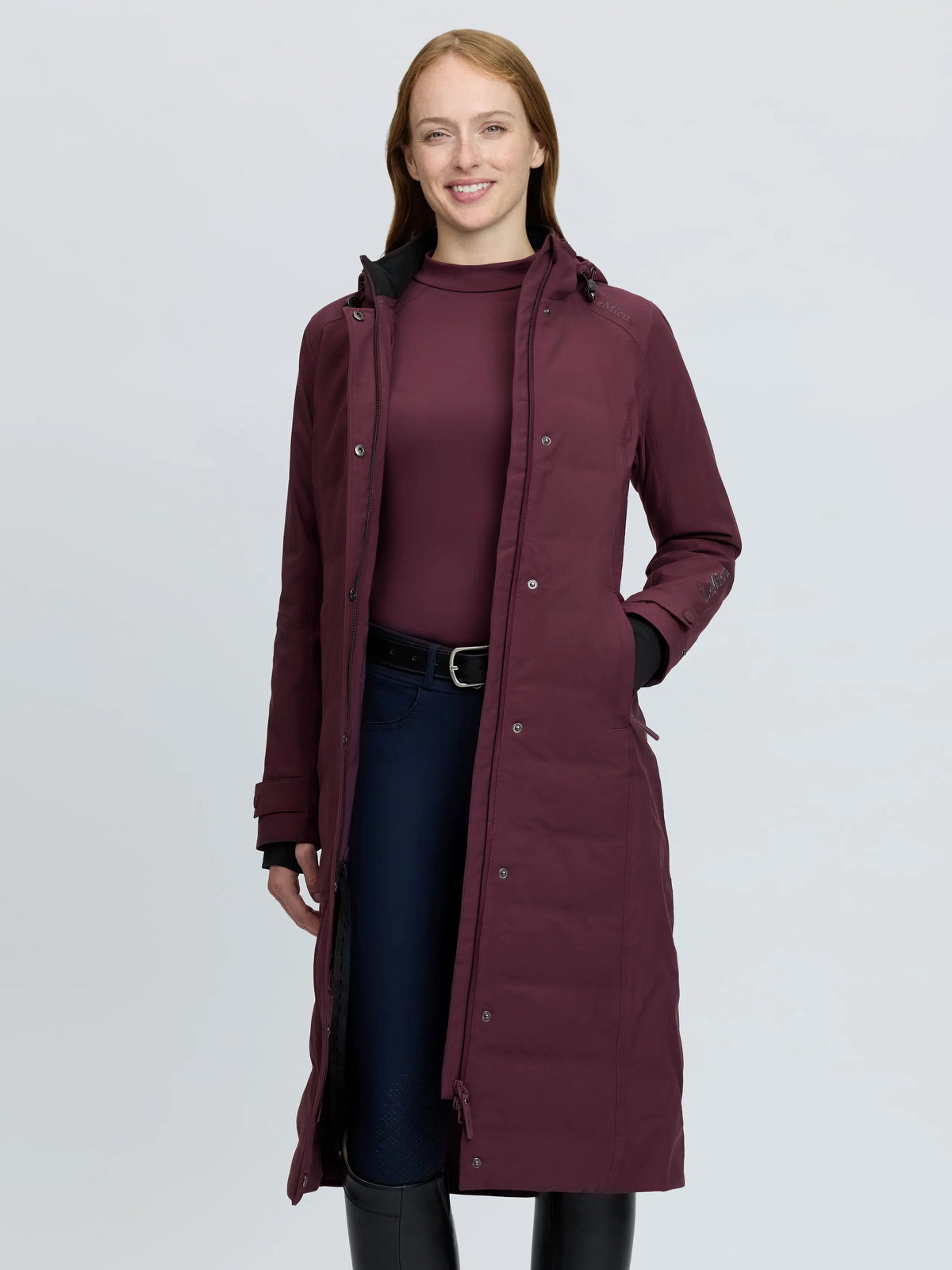 LeMieux Erin Waterproof Padded Coat Bramble