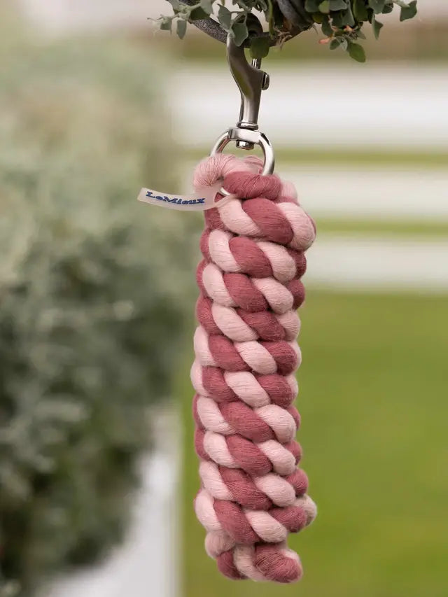 LeMieux Polycotton Leadrope Spiced Earth/Petal