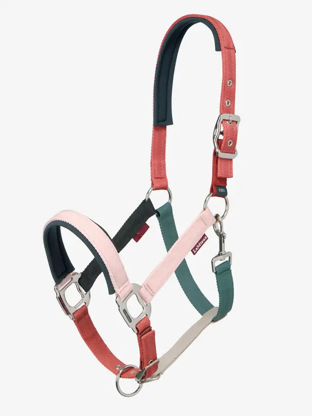 LeMieux Medley Headcollar Spiced Earth/Petal/Aloe multi-colored for horses