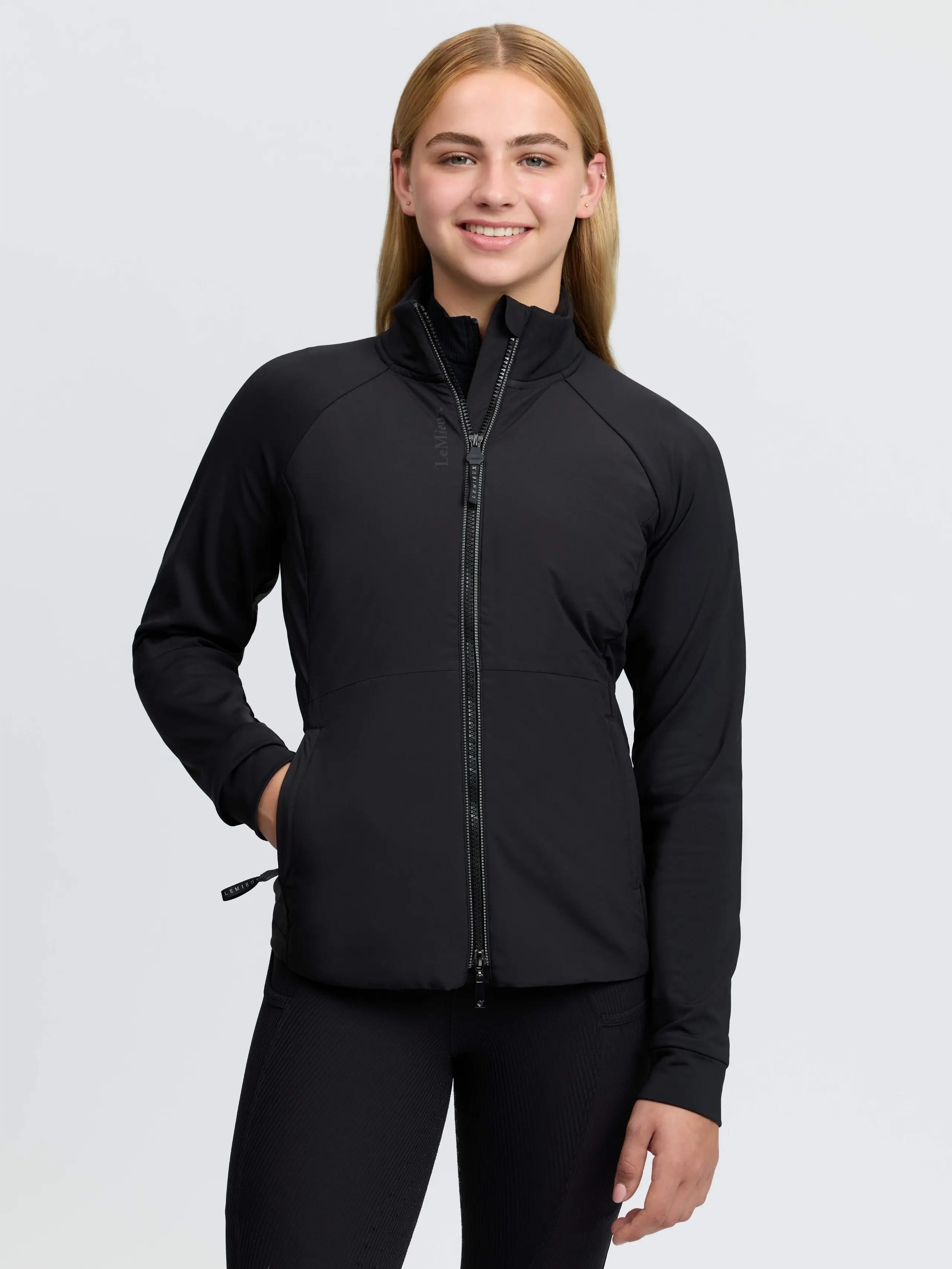 LeMieux Young Rider Betty Lightweight Jacket Black